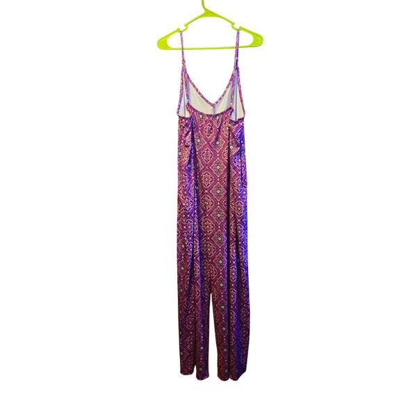 Live to be Spoiled purple medallion jumpsuit - Picture 2 of 5